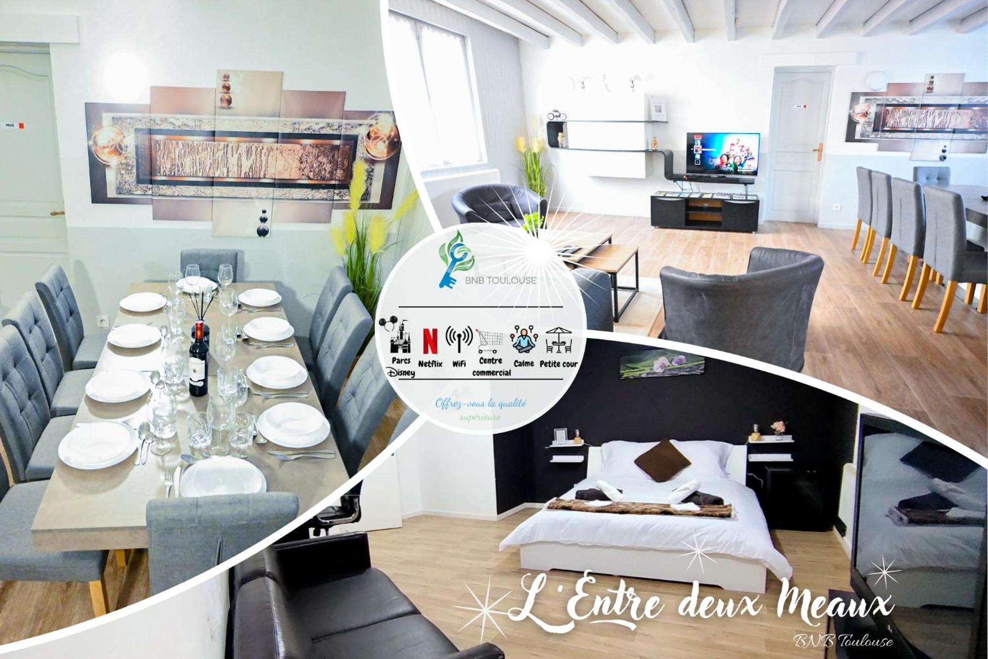 Pause Entre Deux Meaux ► Proche Disneyland Paris ► Wifi ► Netflix ► 24/24H Паншар Экстерьер фото